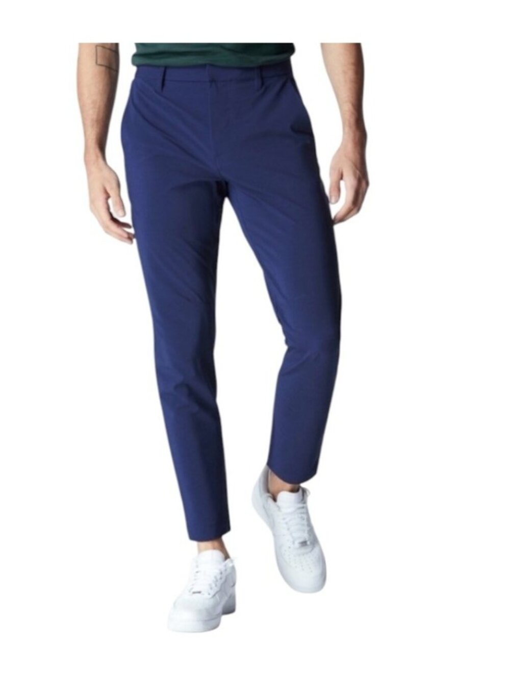 Fabletics The Only Pant Blue Classic Fit Athletic Sporty Preppy Pants Size XL